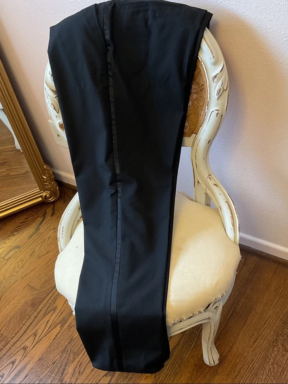 Men's Black Single-Breasted tuxedo jacket and pants slim fit